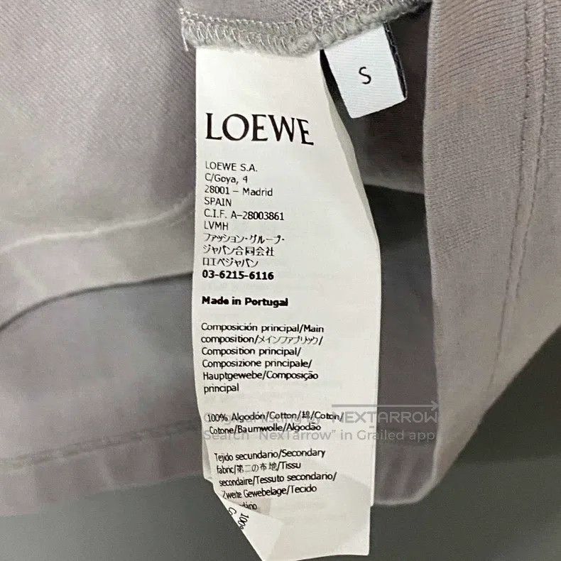 Loewe Loewe 25 New Embroidered Logo Short Sleeve Size S / US 4 / IT 40 - 6 Thumbnail