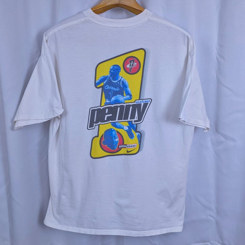 ❮希少☆❯NIKE Tシャツ PENNY 90s リトルペニー NBA Vintage 90s NIKE PENNY ANFERNEE HARDAWAY T shirt size XL