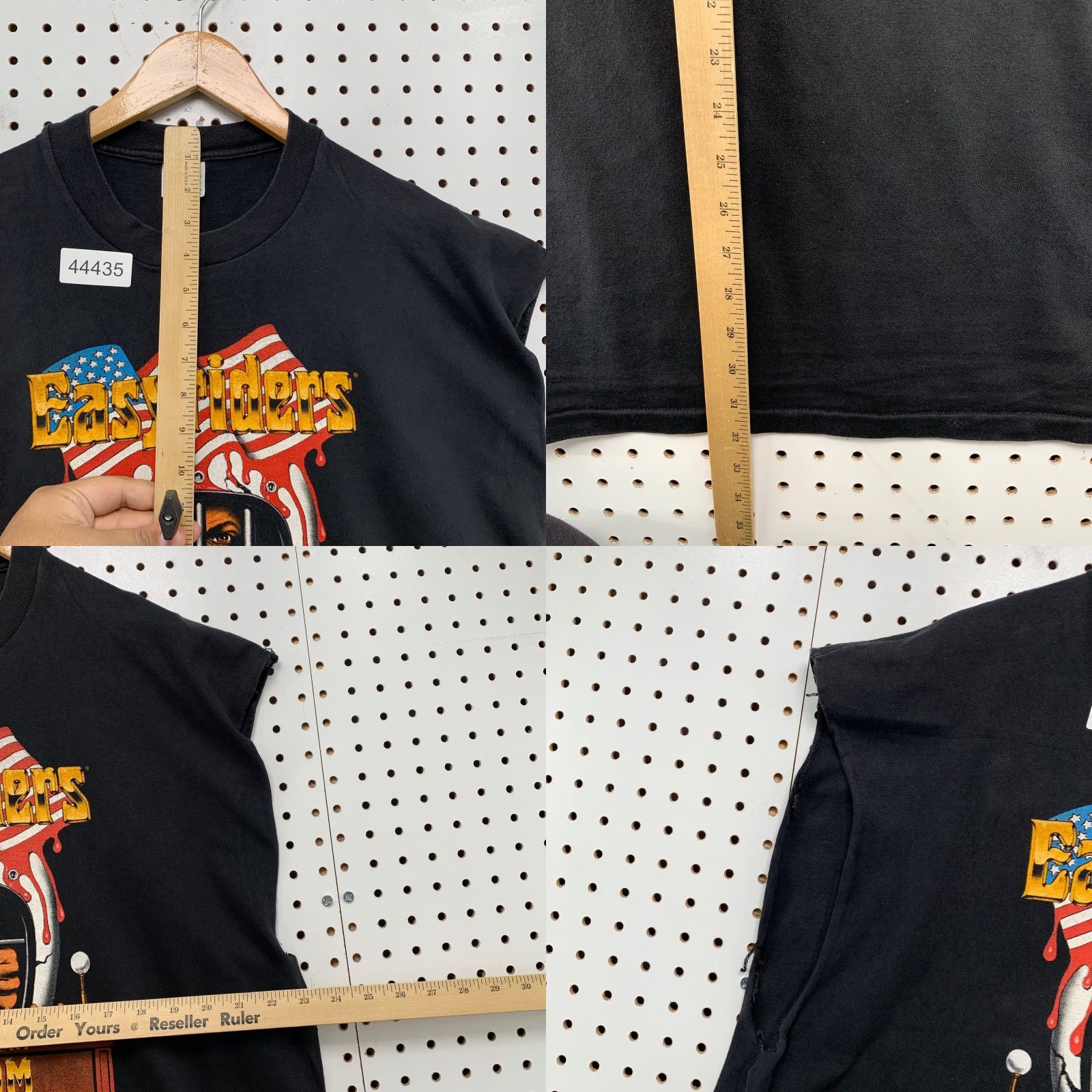 Vintage VINTAGE Stedman T-Shirt Shirt Mens 2XL Black USA 90s Easyriders Freedom Fight Sleeveless Crew Neck USA Mens Size US XXL / EU 58 / 5 - 8 Thumbnail