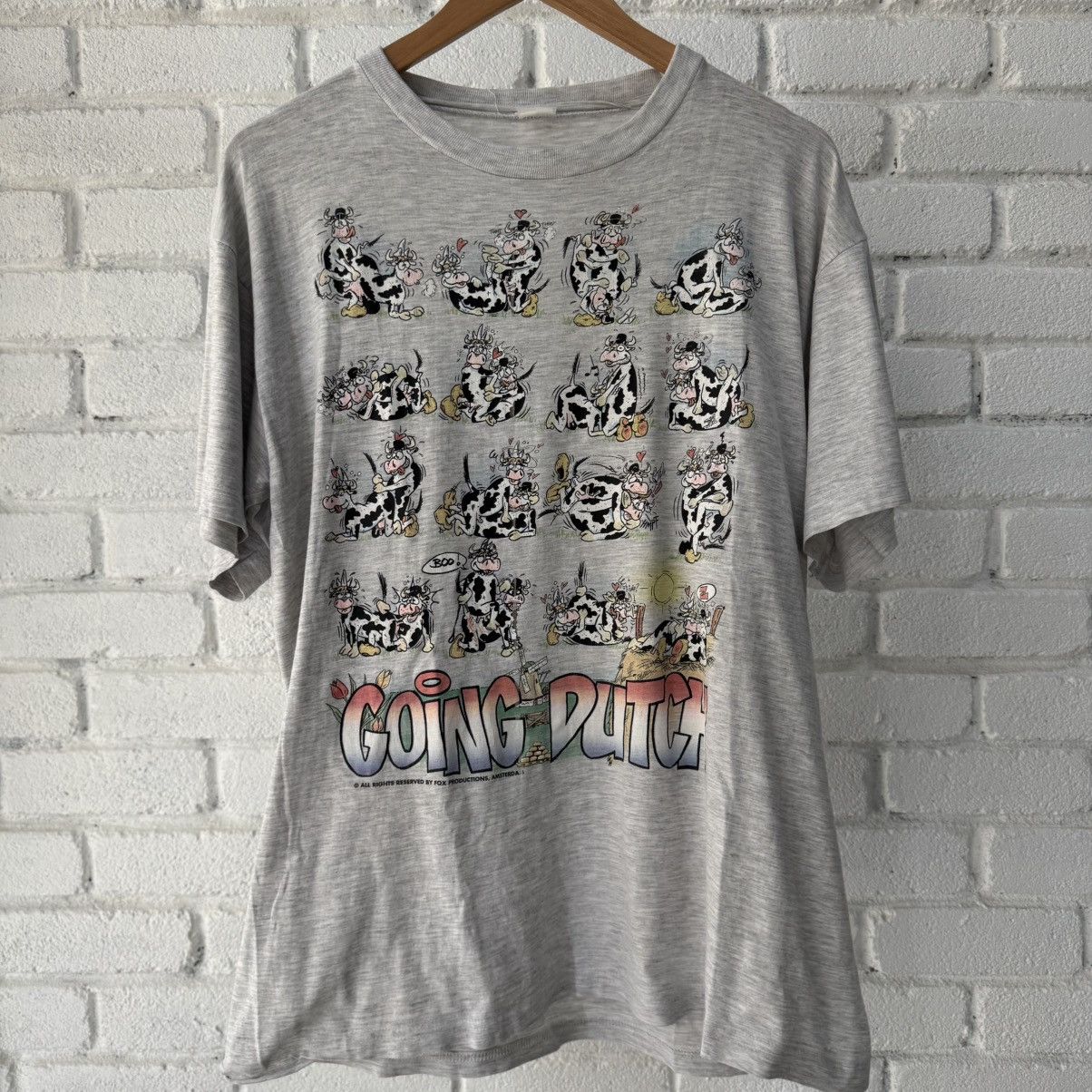 Vintage Going Dutch Tee Size US L / EU 52-54 / 3 - 1 Thumbnail