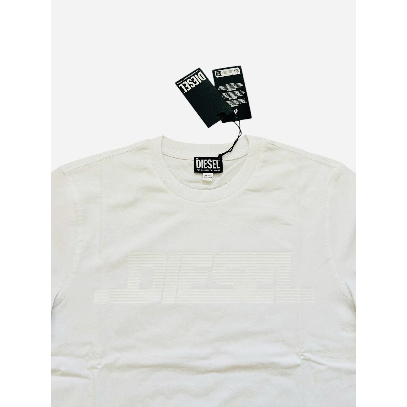 Diesel Diesel T-Just Maglietta T-Shirt NWT $80 White Size M Size US M / EU 48-50 / 2 - 2 Thumbnail
