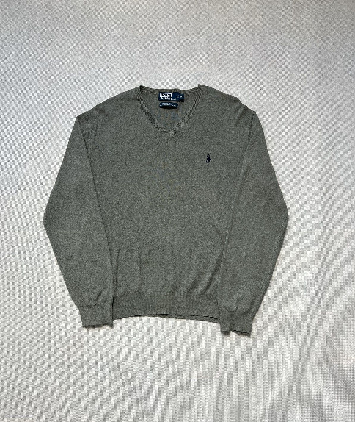 Polo Ralph Lauren × Ralph Lauren Sweater Polo Ralph Lauren 100% Pima Cotton Size US M / EU 48-50 / 2 - 1 Thumbnail