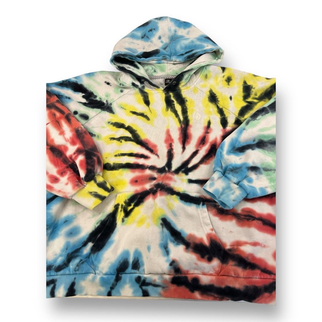 Volcom Volcom Tie Dye Hoodie Size Large Size L / US 10 / IT 46 - 3 Thumbnail