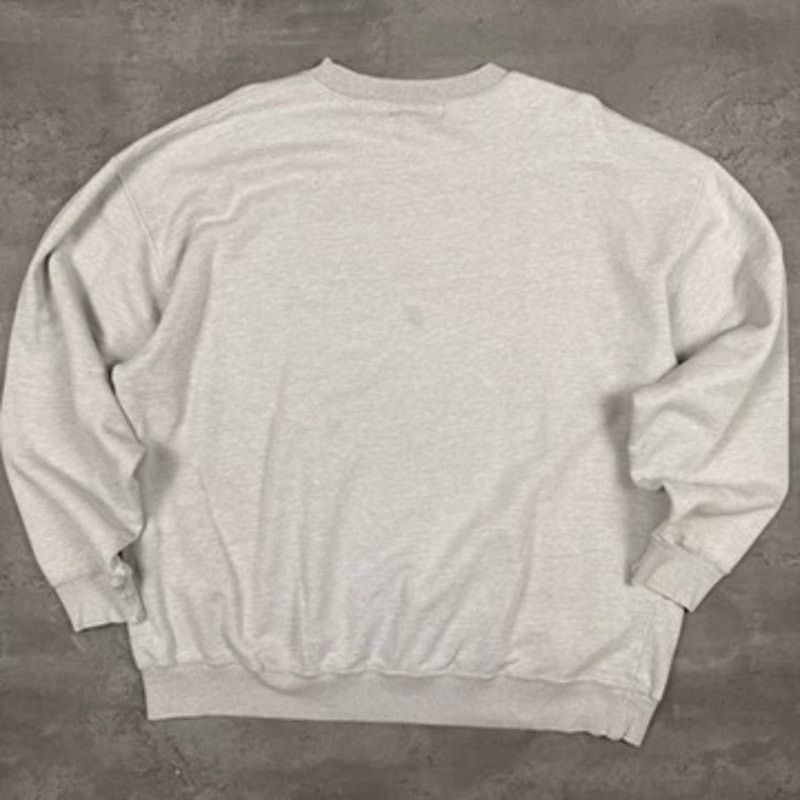 Saks Fifth Avenue × Vintage Vintage Saks Fifth Avenue Gray Distressed Sweatshirt Size US XL / EU 56 / 4 - 5 Thumbnail