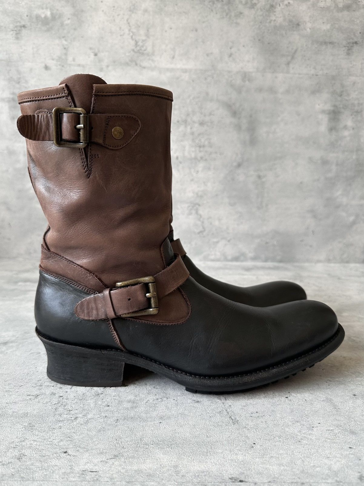 Alfredo Bannister TWO-TONE ENGINEER BOOTS Size US 8 / EU 41 - 1 Thumbnail