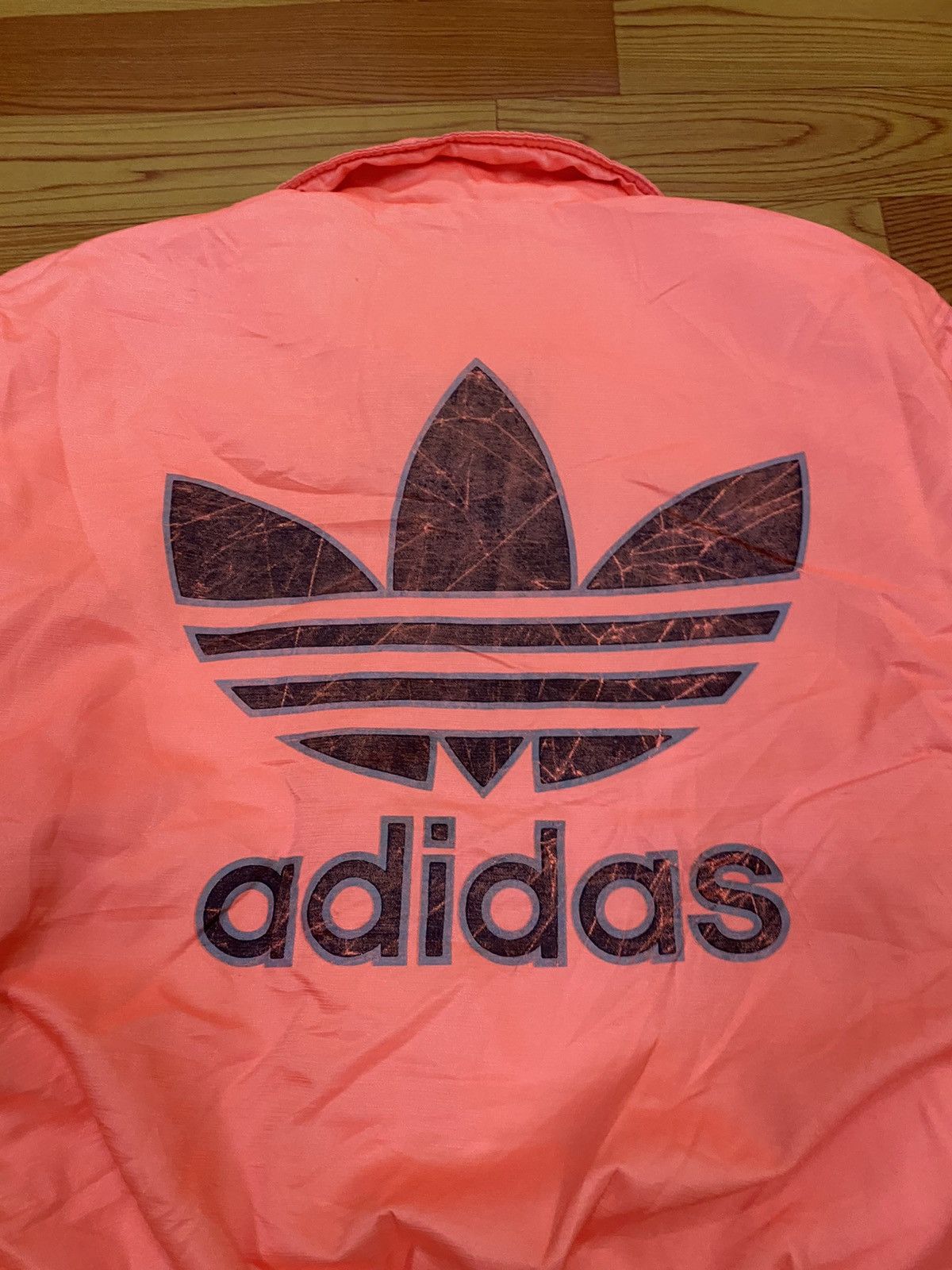 Adidas × Vintage Vintage Adidas Big Logo Jacket Size US S / EU 44-46 / 1 - 8 Thumbnail