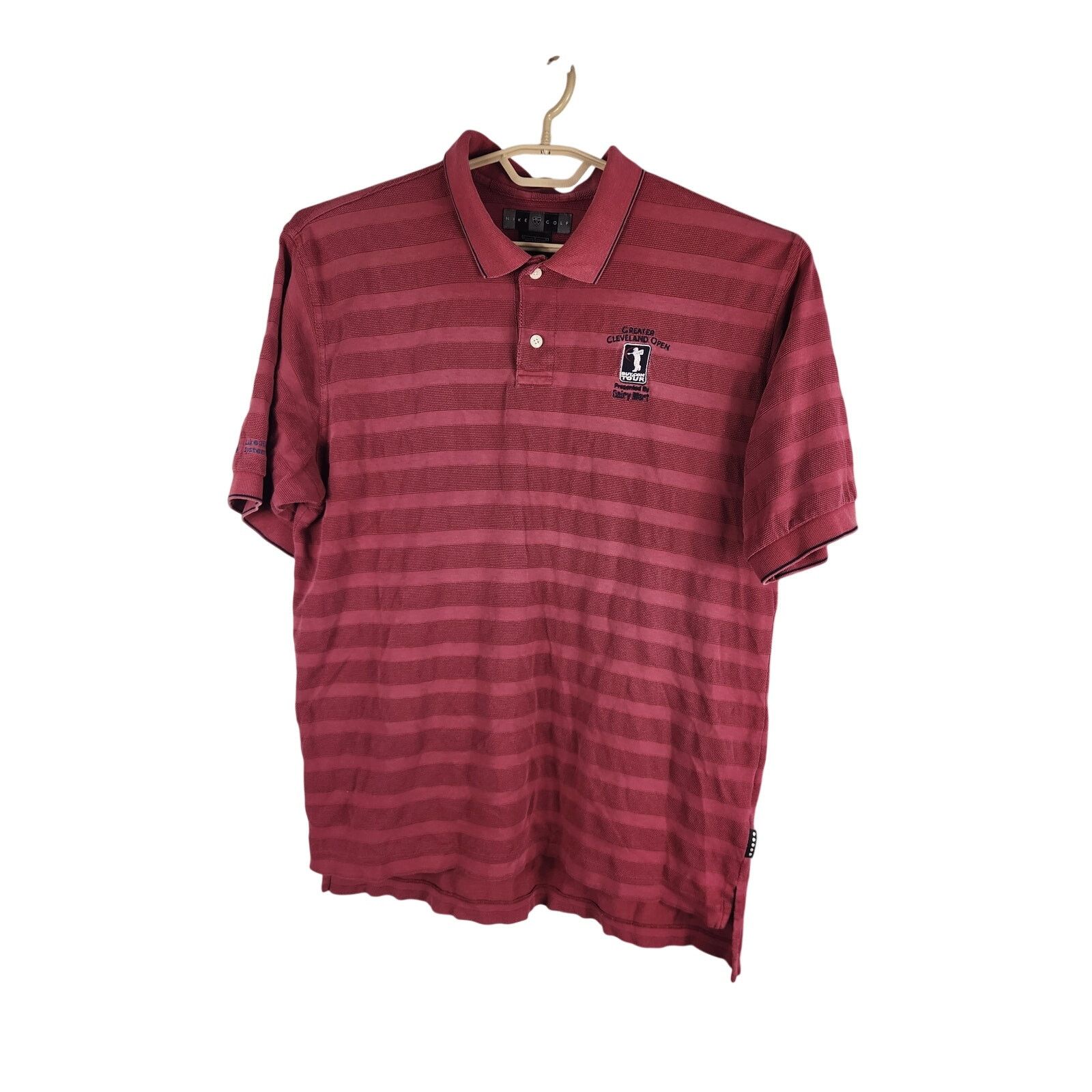 Nike Vintage Y2K Nike Golf Cleveland Open polo Men's large Size US L / EU 52-54 / 3 - 1 Thumbnail