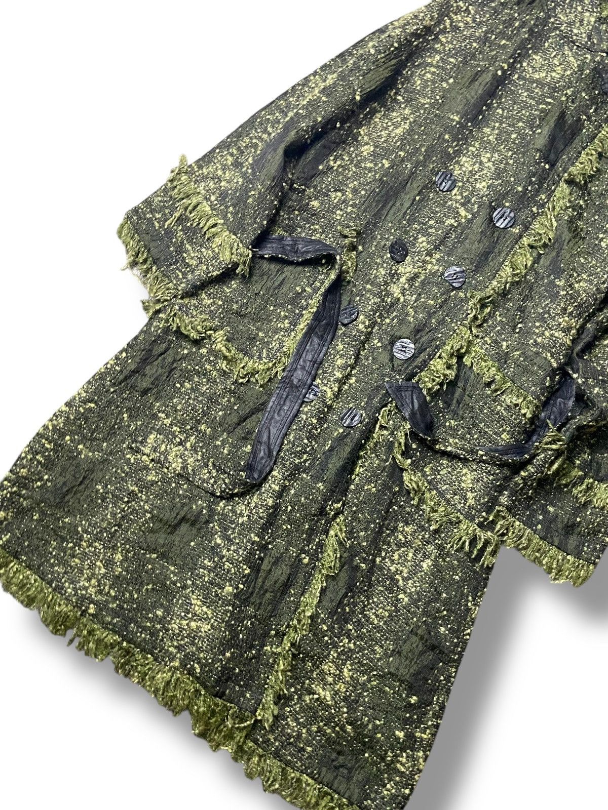 Japanese Brand × Seditionaries × Vintage EIKO KONDO Double Breasted Hooded Long Coat (124) Size US XS / EU 42 / 0 - 6 Thumbnail