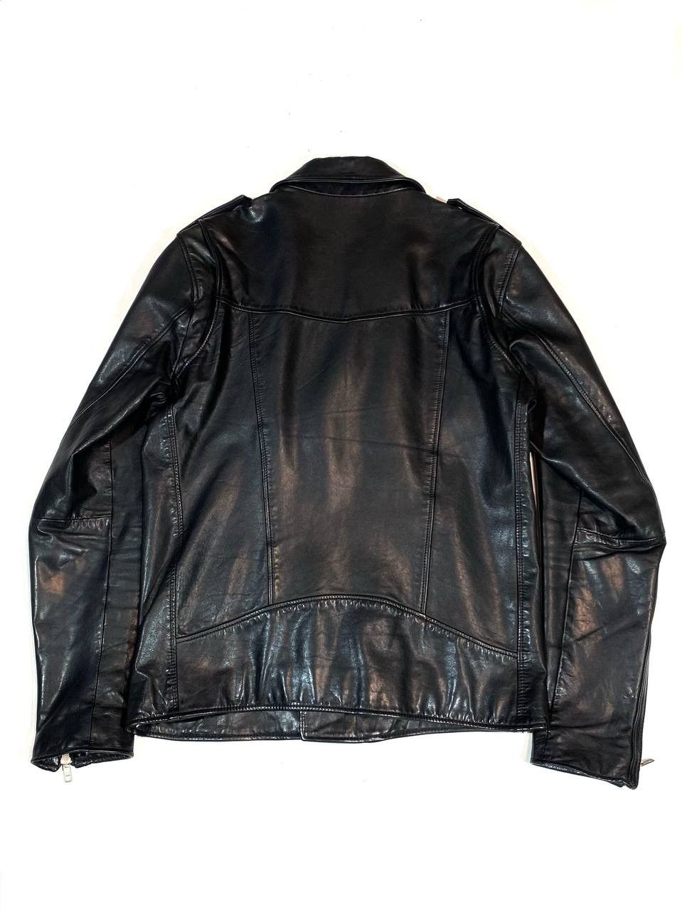 Sandro Sandro Paris Men Black Leather Jacket Biker Motorcycle Size US S / EU 44-46 / 1 - 9 Thumbnail