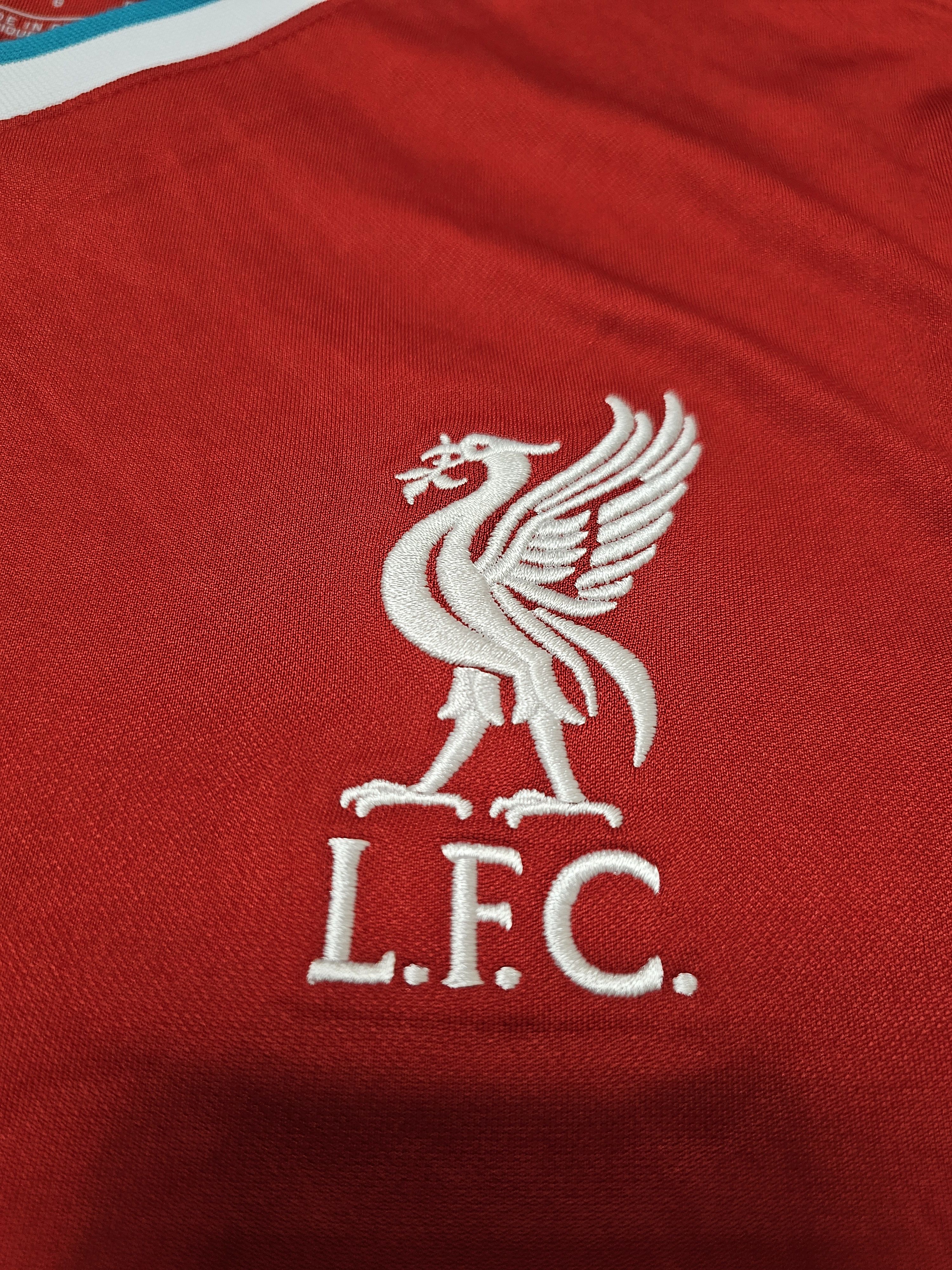 Nike LIVERPOOL 2020 2021 HOME FOOTBALL SHIRT SOCCER JERSEY Size US L / EU 52-54 / 3 - 4 Thumbnail