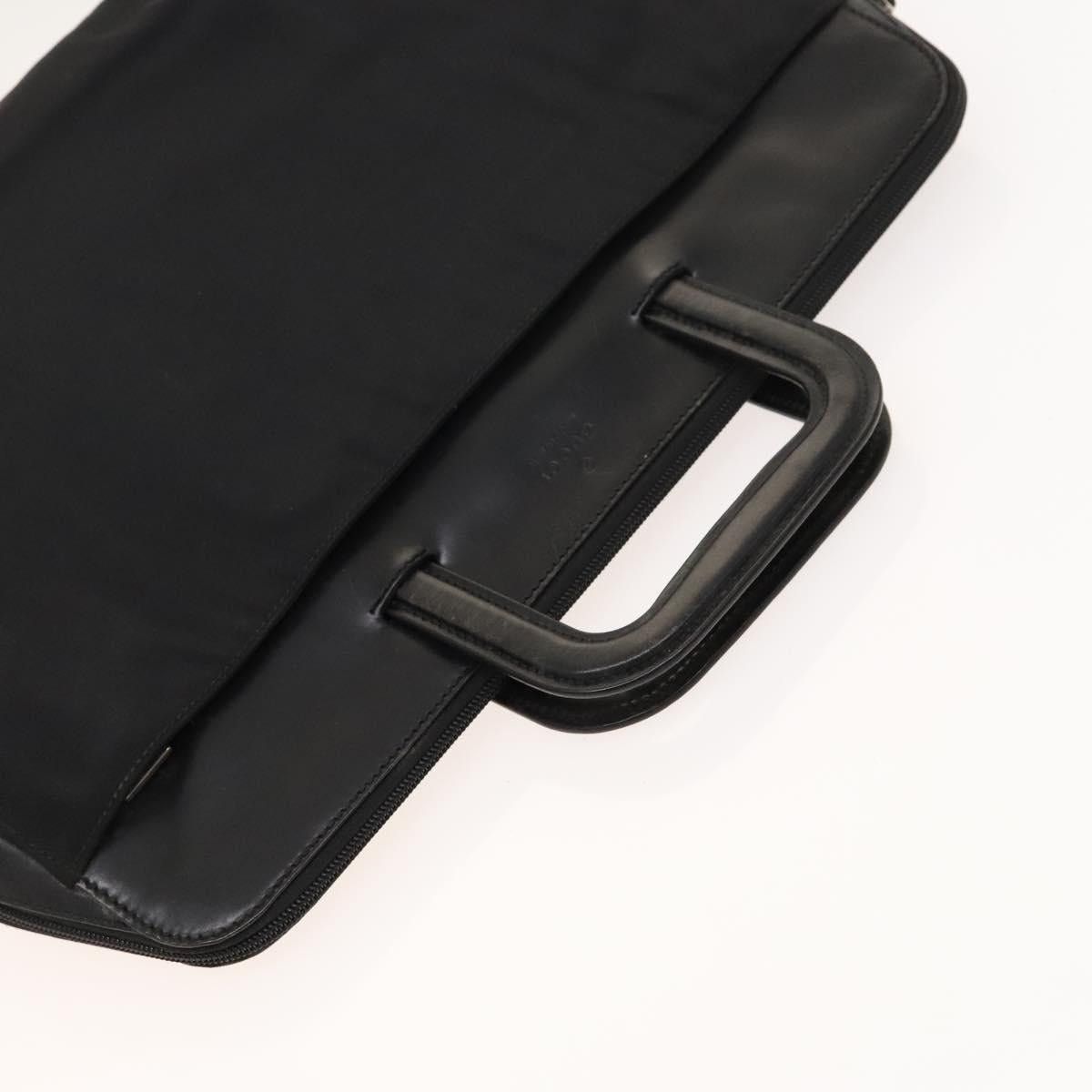 Gucci GUCCI Hand Bag Nylon Black Silver 015 015 Size ONE SIZE - 6 Thumbnail
