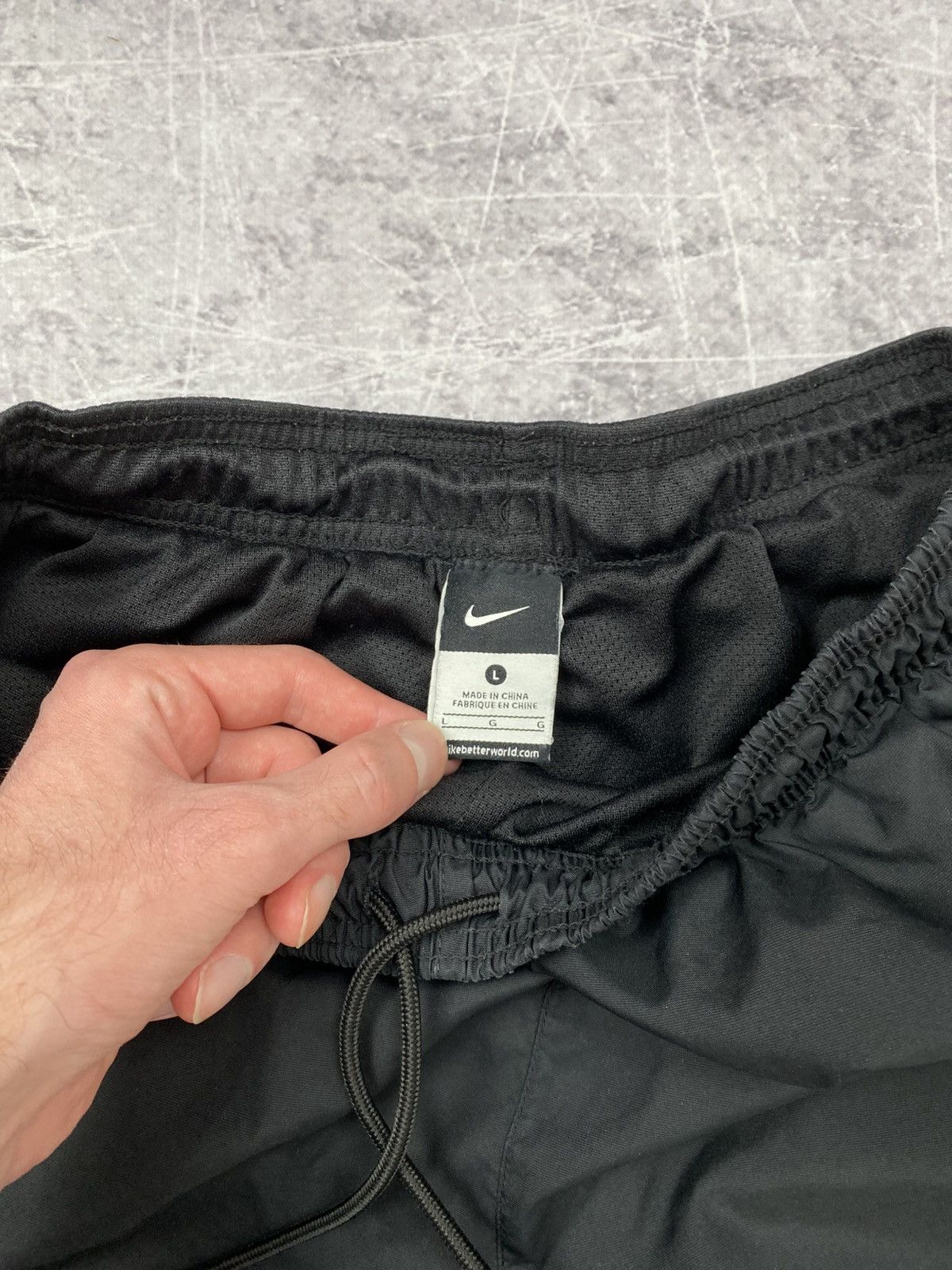 Nike × Vintage Nylon black Inter football sweatpants Size US 36 / EU 52 - 7 Thumbnail