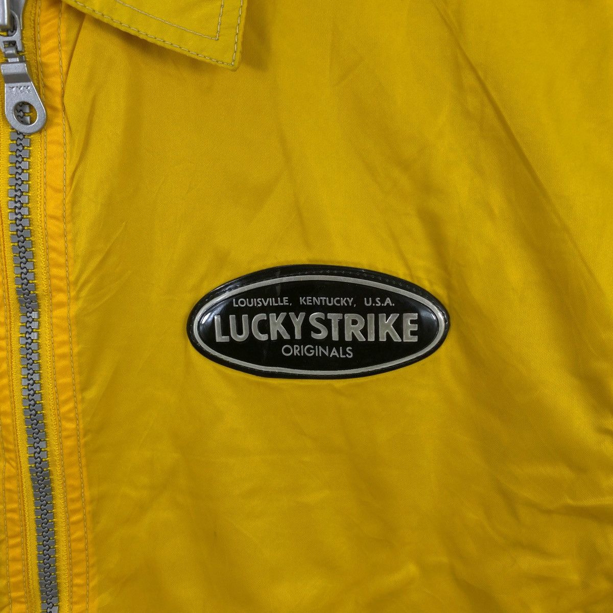 Vintage Vintage LUCKY STRIKE ORIGINALS Racing Team Zipper Jacket Size US L / EU 52-54 / 3 - 3 Thumbnail