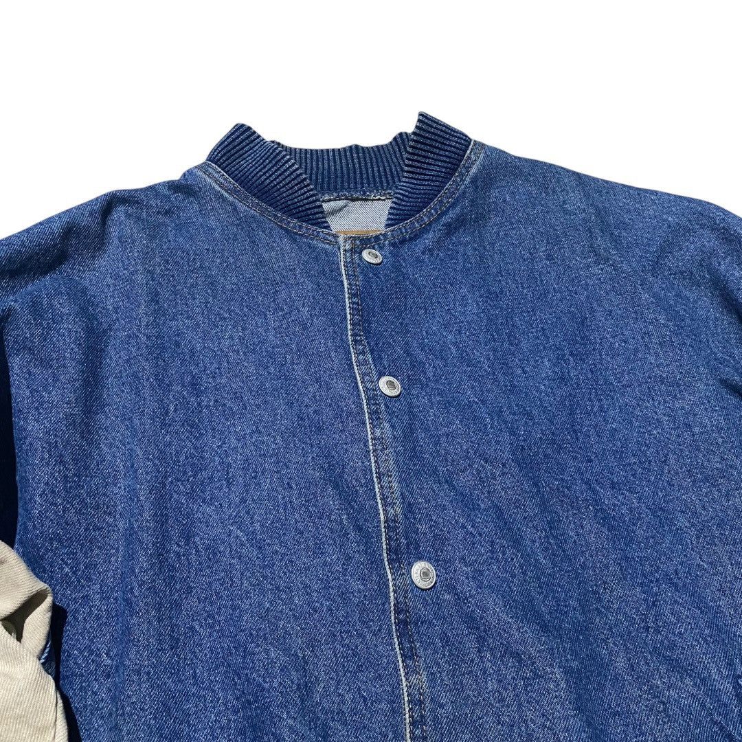 Disney 90s disneys aladdin world on ice denim bomber jacket Size US M / EU 48-50 / 2 - 3 Thumbnail