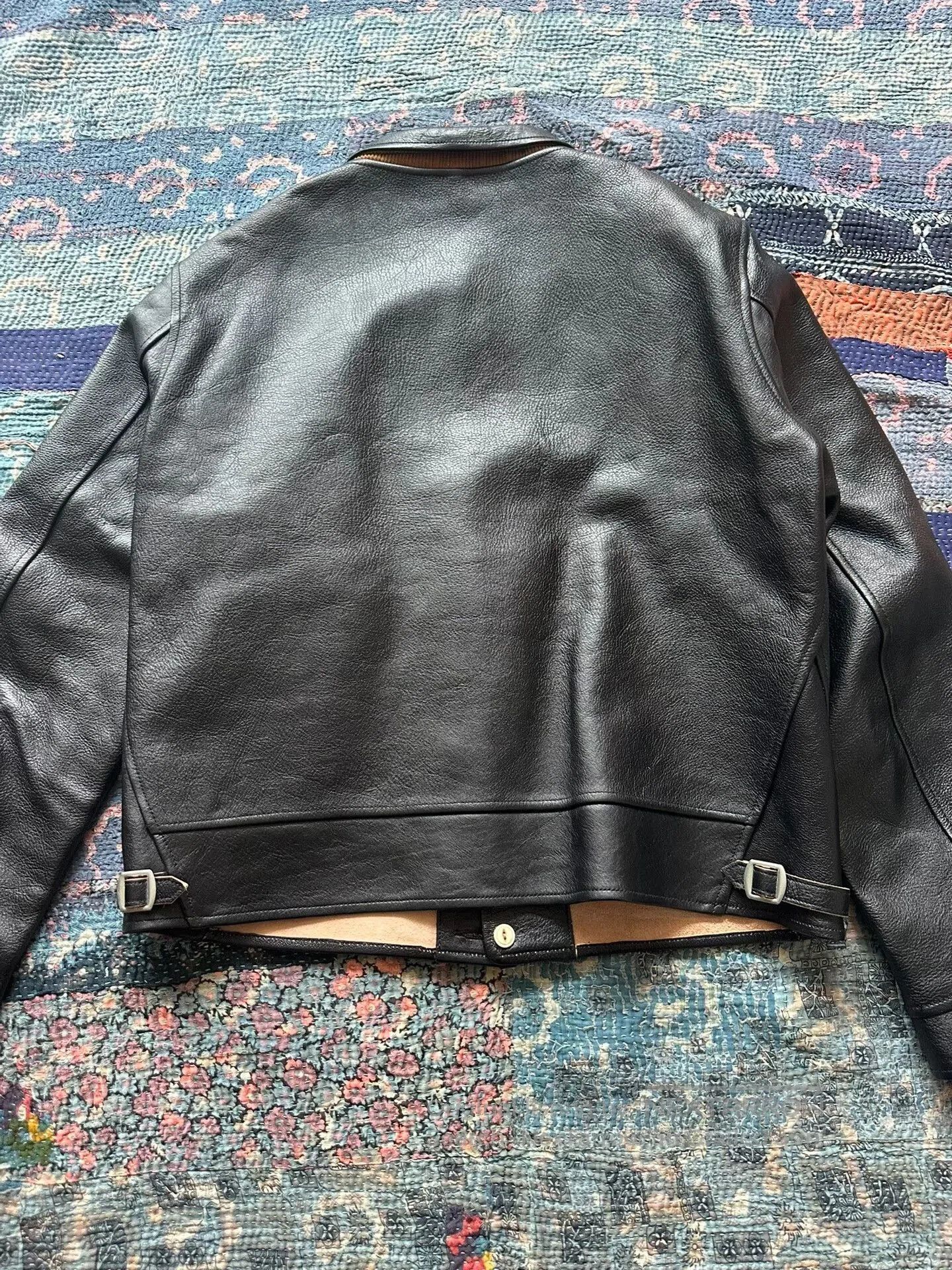 Mister Freedom mister freedom leather jacket with button detail. Size US L / EU 52-54 / 3 - 2 Thumbnail