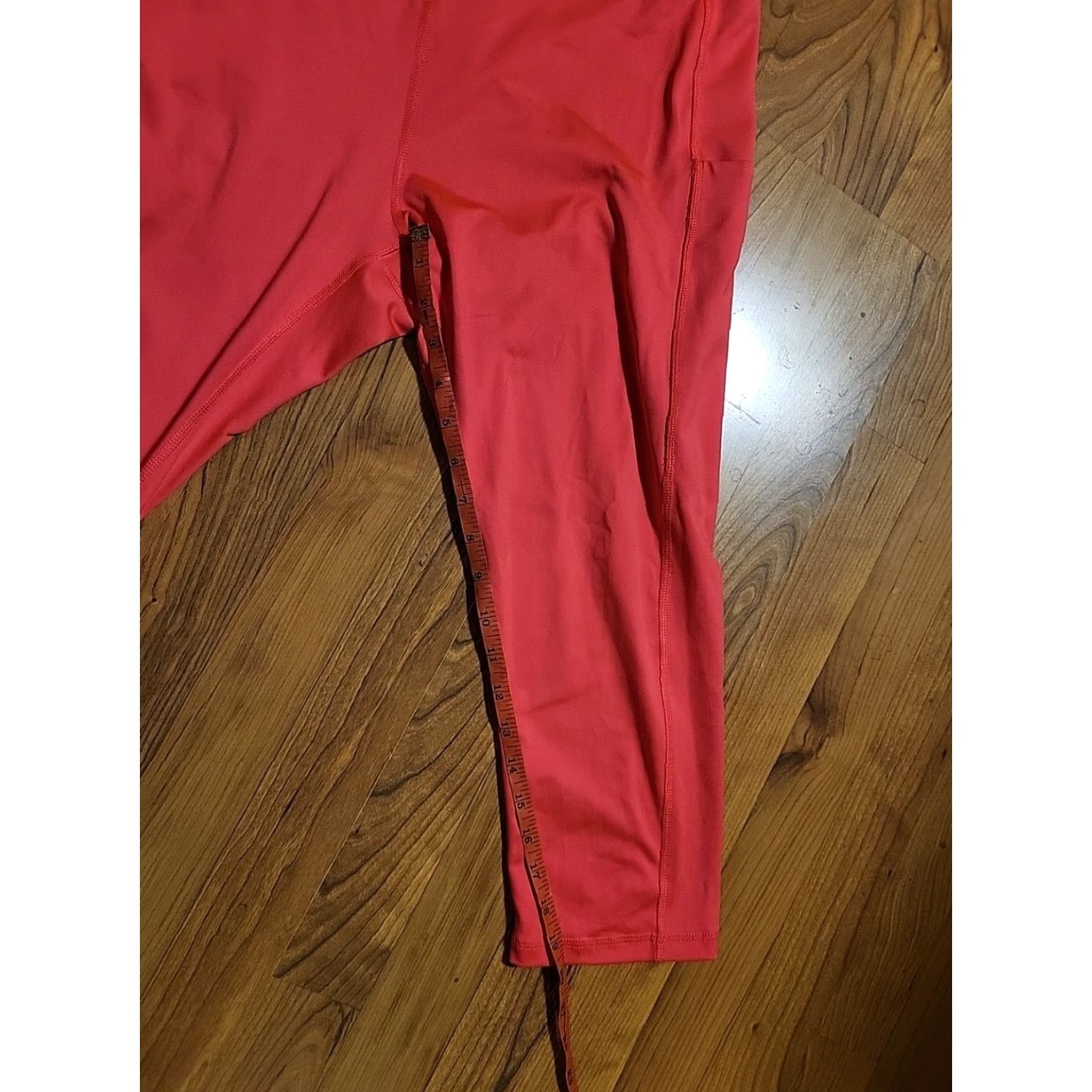 Tek Gear Womens Tek Gear Yoga Pants Pink Phone Pockets XL Tapered Leg Compression Activewear Yoga Athleisure Womens Size 40" / US 18 - 5 Thumbnail