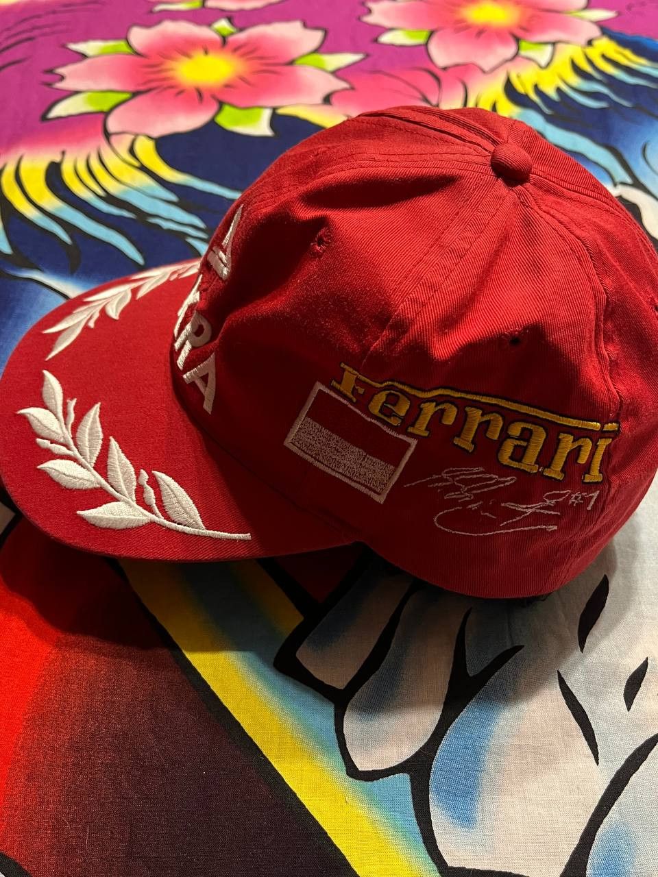 Ferrari × Formula 1 × NASCAR Vintage Ferrari Dekra Michael Schumacher Cap Racing F1 90s Size ONE SIZE - 4 Thumbnail