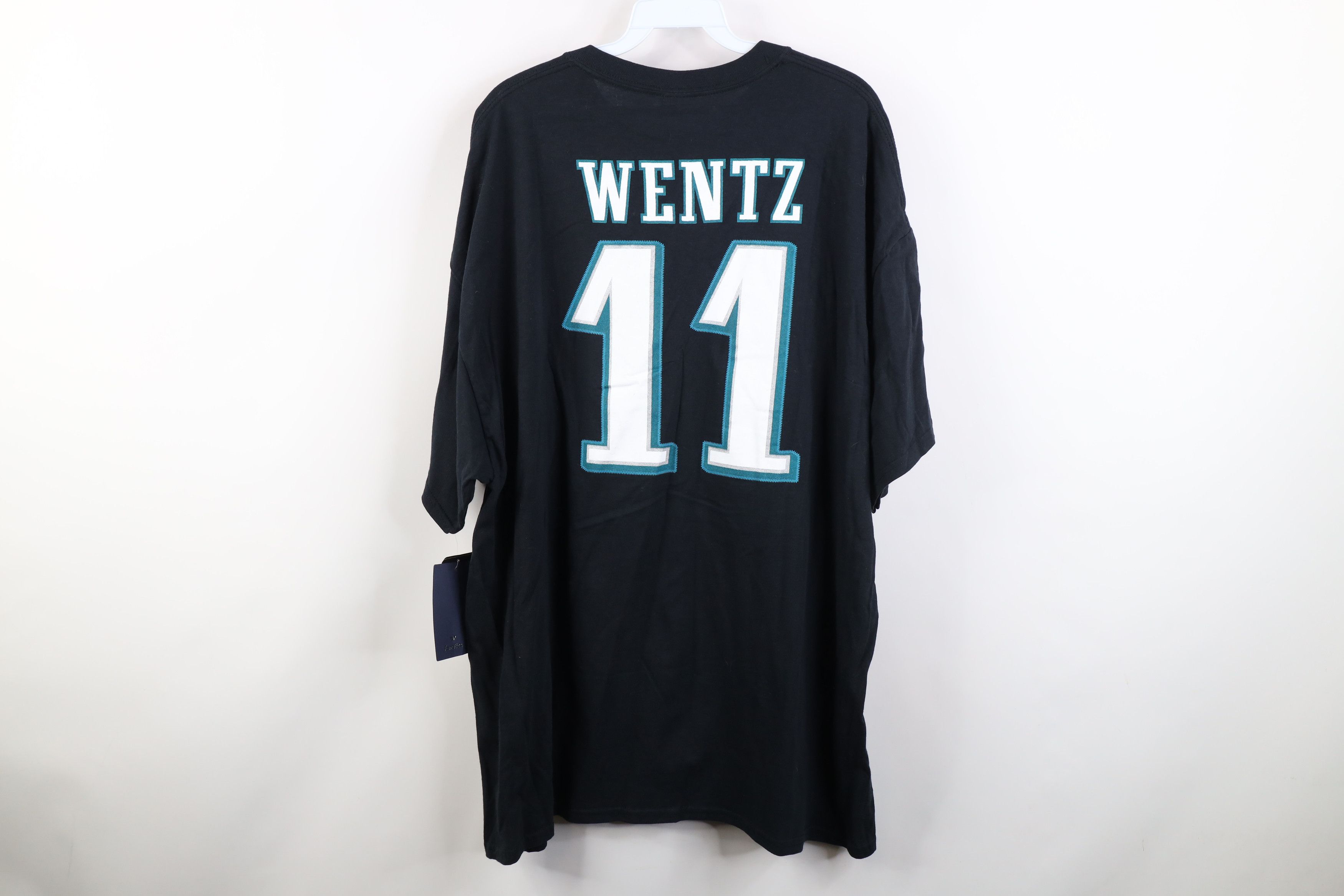 Vintage New Super Carson Wentz Philadelphia Eagles Jersey T-Shirt Size US XXL / EU 58 / 5 - 12 Thumbnail