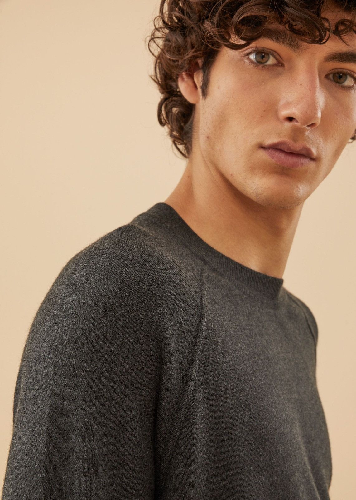 Loro Piana o1srvl11e1224 Cashmere Wool Crewneck Sweater in Grey Size US XL / EU 56 / 4 - 5 Thumbnail