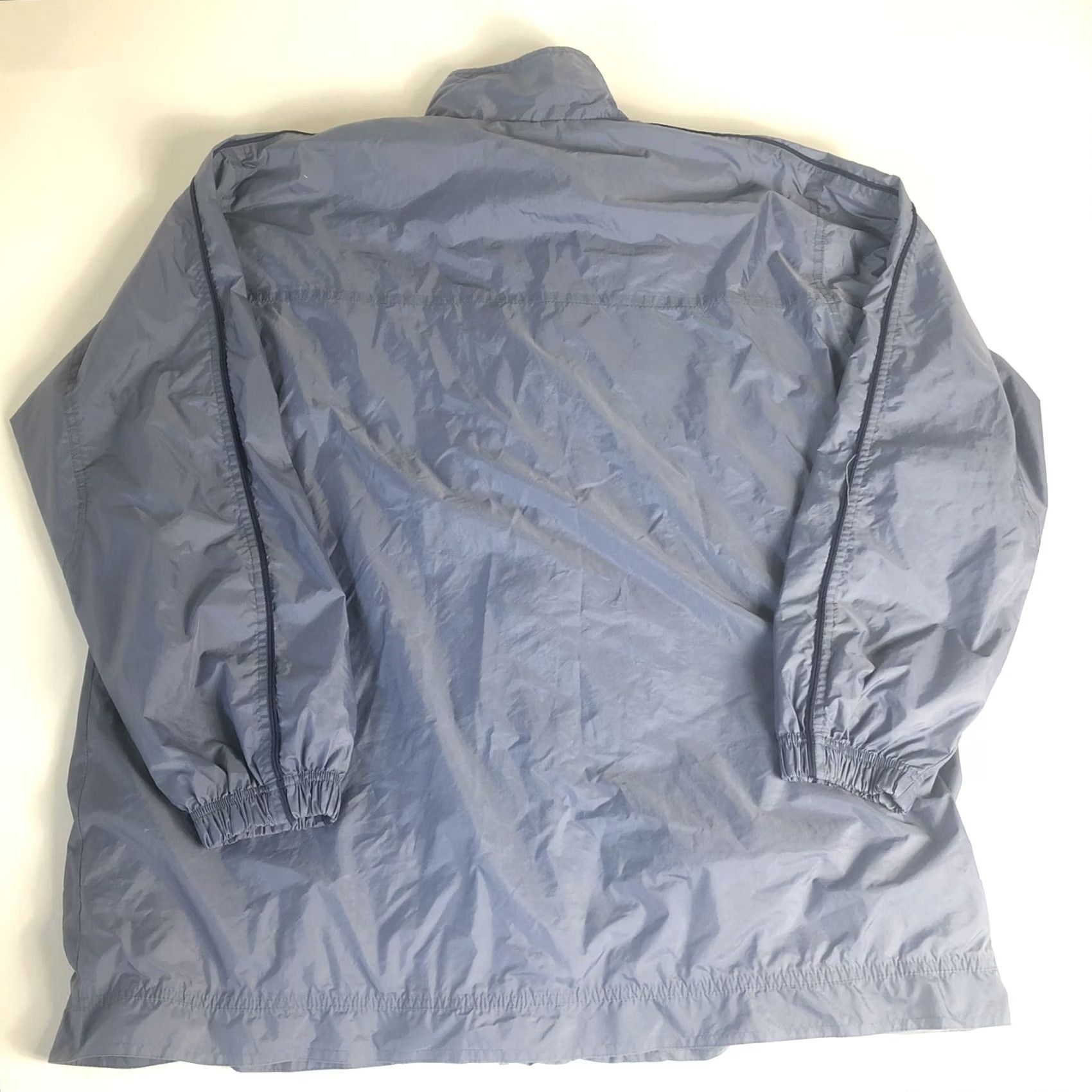 Wilson VINTAGE Wilson Jacket Windbreaker Mens XL Blue Active Training Windbreaker Full Zip Tennis Running & Jogging Size US XL / EU 56 / 4 - 2 Thumbnail