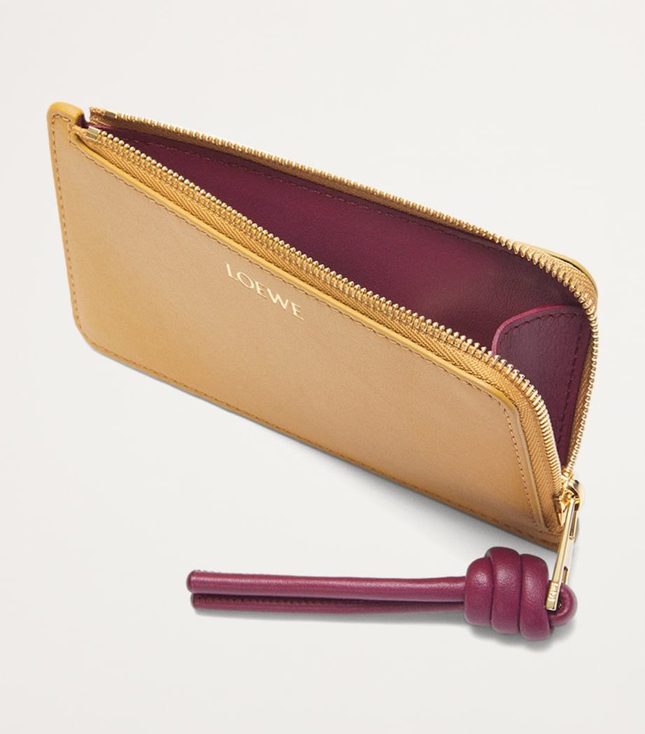 Loewe o1in1g0526 Size: OS / Leather Knot Coin and Card Holder Size ONE SIZE - 3 Thumbnail