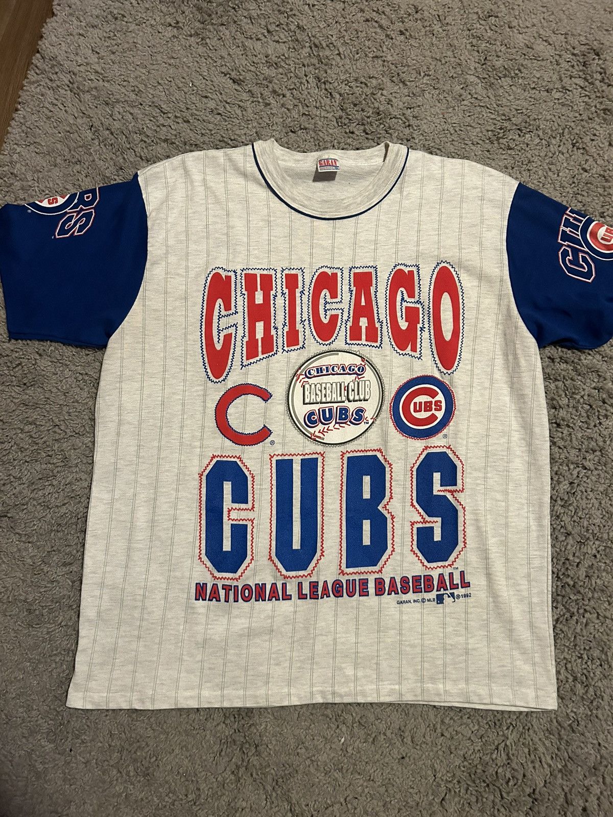 Vintage Vintage 1992 Chicago Cubs Size US XL / EU 56 / 4 - 1 Thumbnail