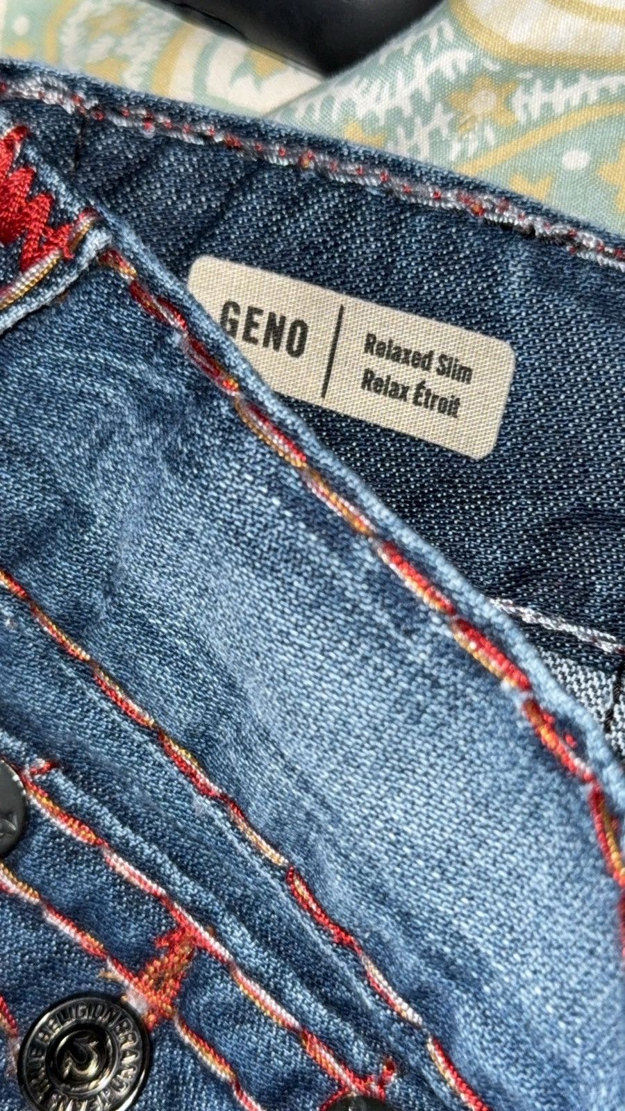 True Religion Geno Super T Slim Size US 30 / EU 46 - 4 Thumbnail