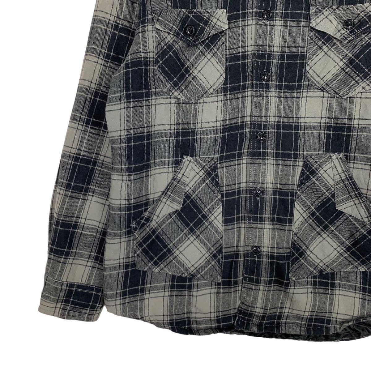 Japanese Brand Vintage KANSAI JEANS Four Pocket Tartan Flannel #0652-C30 Size US L / EU 52-54 / 3 - 3 Thumbnail