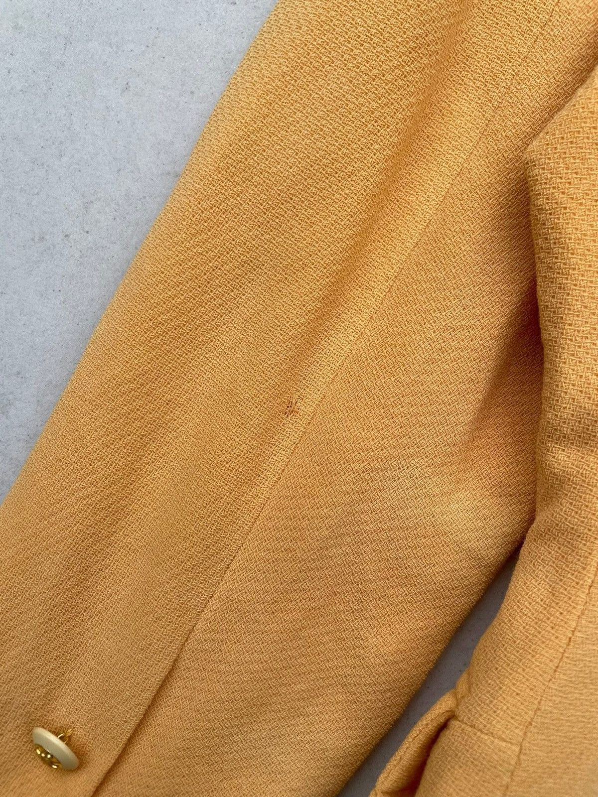 Celine RARE🔥 Celine Wool Jacket Button Closure 100% Silk Jacket Size US M / EU 48-50 / 2 - 17 Thumbnail