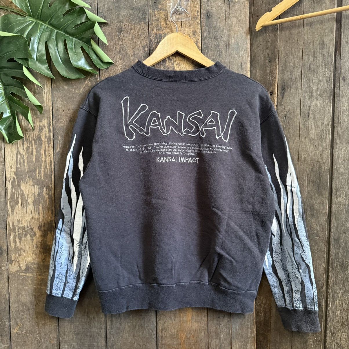 Kansai Yamamoto Vintage Kansai Impact Sweatshirt Size US S / EU 44-46 / 1 - 1 Thumbnail