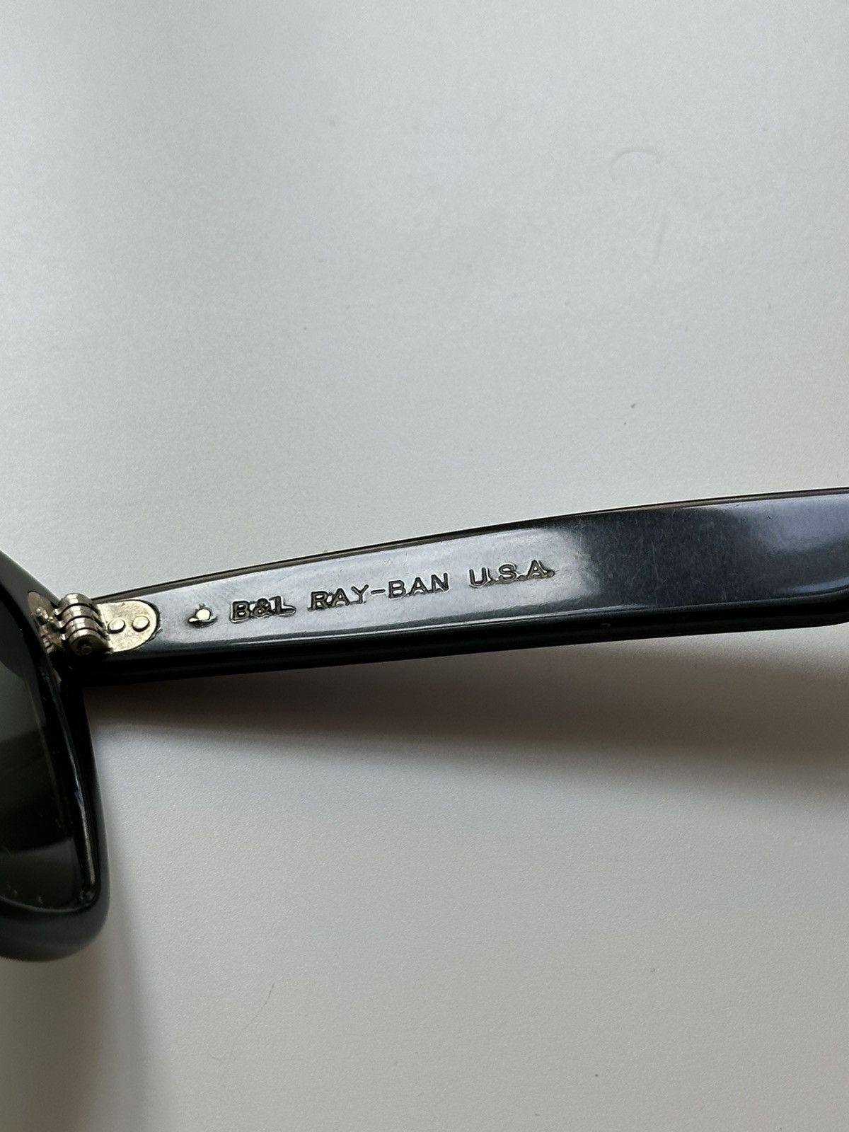 RayBan Ray Ban B&L Vintage Made Unisex in USA Purple Sunglasses Size ONE SIZE - 5 Thumbnail
