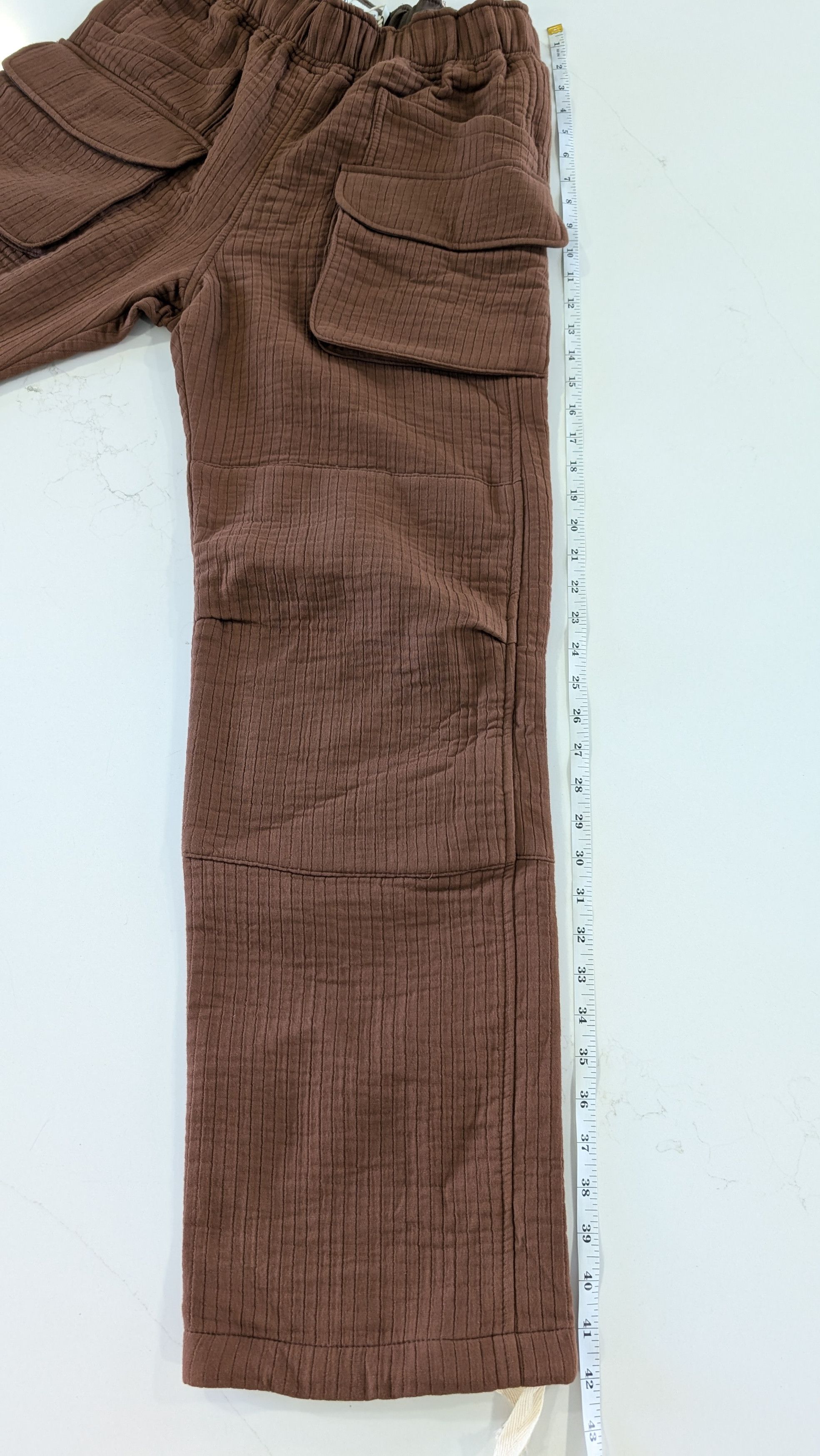 Paratodo Paratodo Tundra Trousers S Brown Quilted Cotton Cargo Size US 30 / EU 46 - 9 Thumbnail
