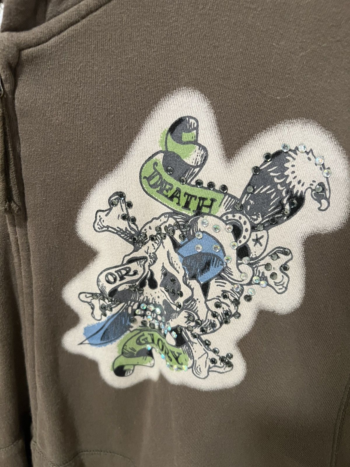 Ed Hardy Ed Hardy “Death or Glory” hoodie Size US XL / EU 56 / 4 - 3 Thumbnail