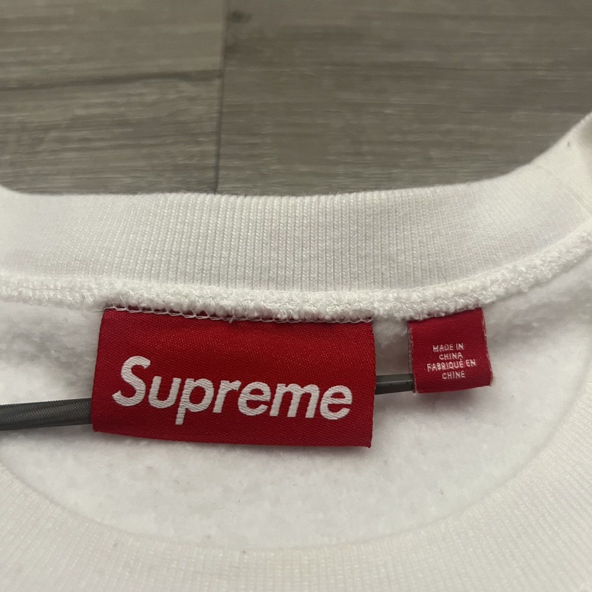 Supreme Supreme Washed Box Logo Crewneck Size US L / EU 52-54 / 3 - 4 Thumbnail