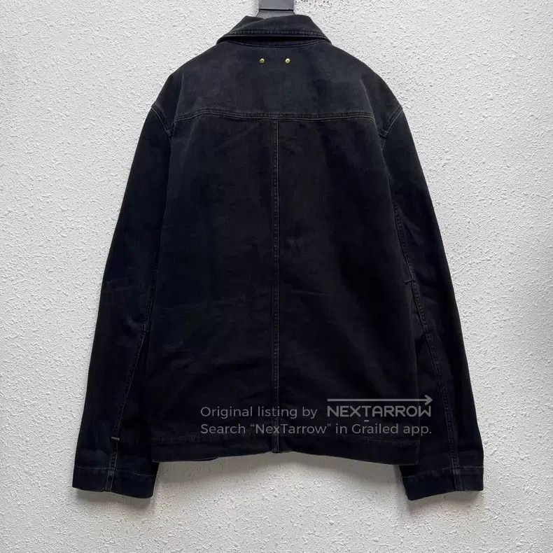 Louis Vuitton Louis Vuitton Black Lumberjack Full Print Washed Denim Jac Size US XL / EU 56 / 4 - 2 Thumbnail