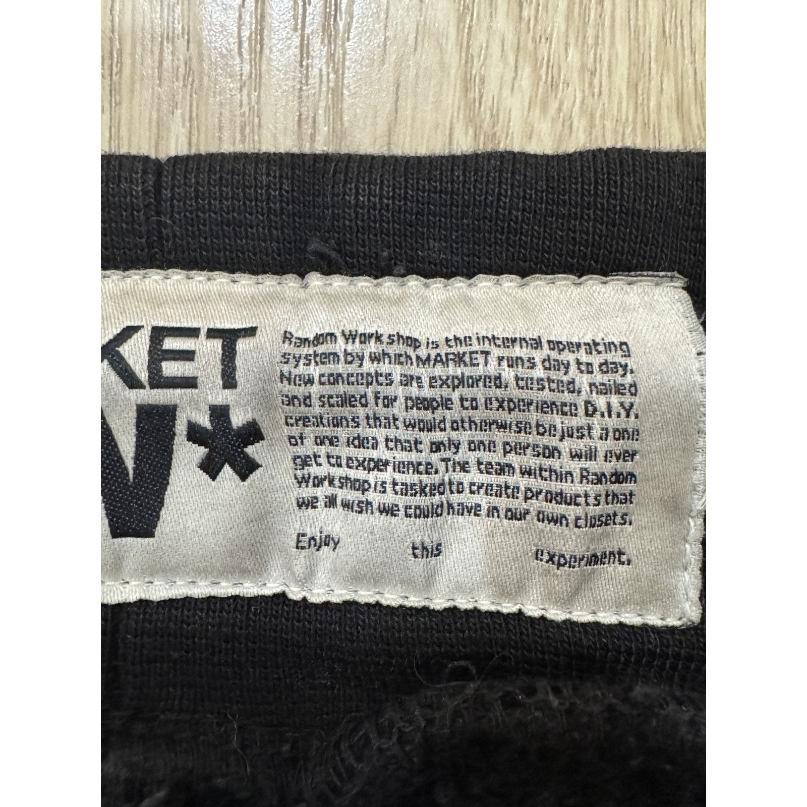 Market MARKET RW* Black Cargo Shorts w/ Utility Vest Overlay Size US 31 - 4 Thumbnail