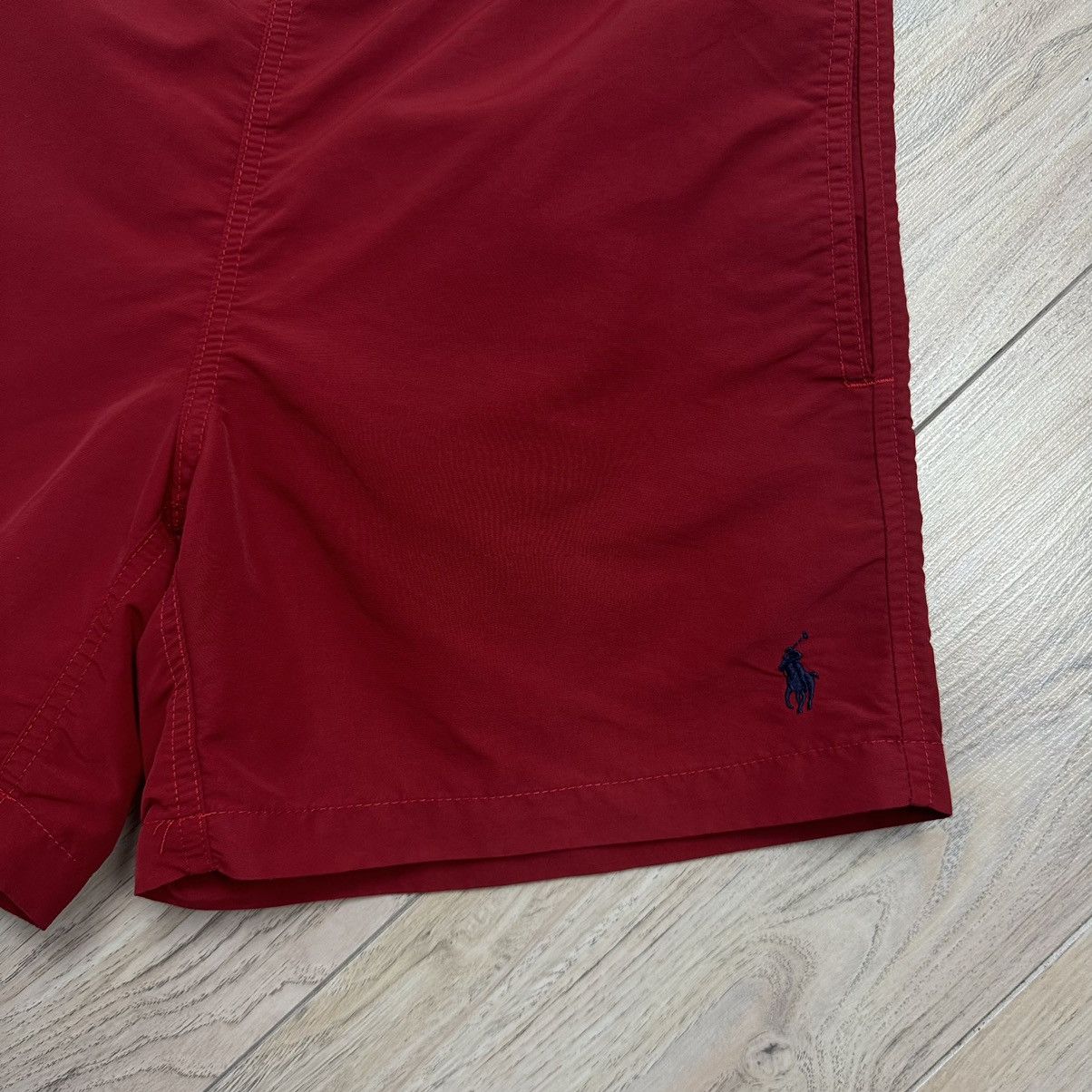 Polo Ralph Lauren Vintage Essential Polo Ralph Lauren Nylon Red Shorts Size US 32 / EU 48 - 6 Thumbnail