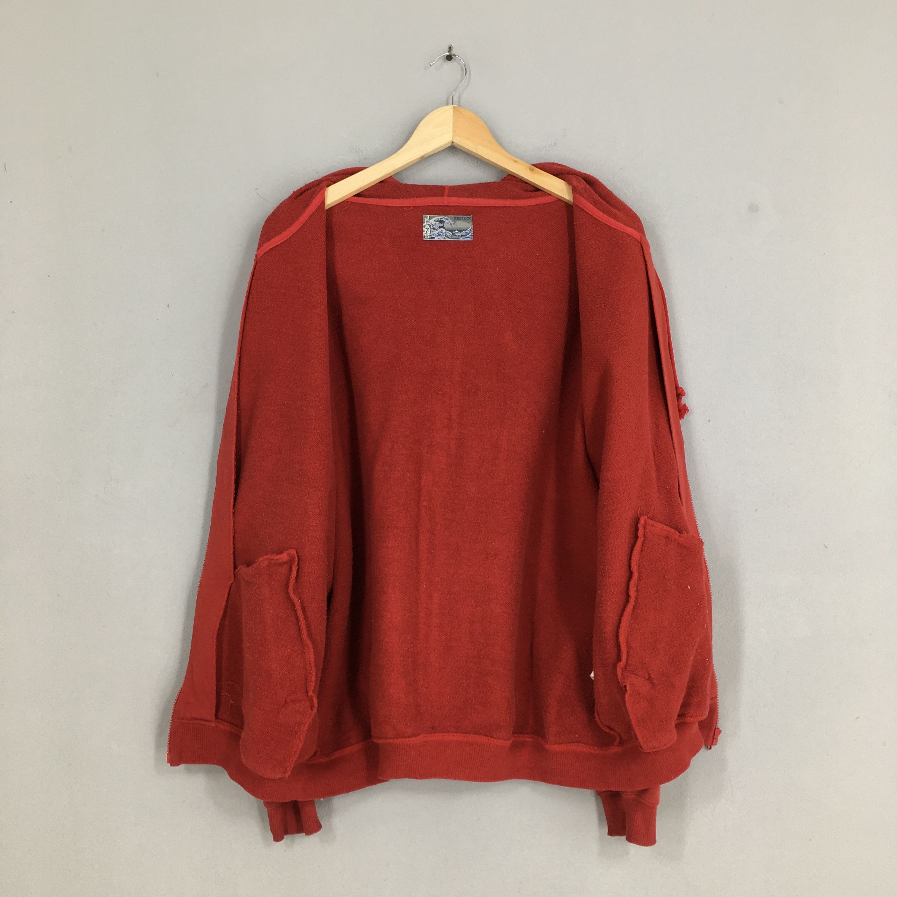 Kenzo Vintage Kenzo Jeans Hoodie Sweater Large Size US L / EU 52-54 / 3 - 3 Thumbnail