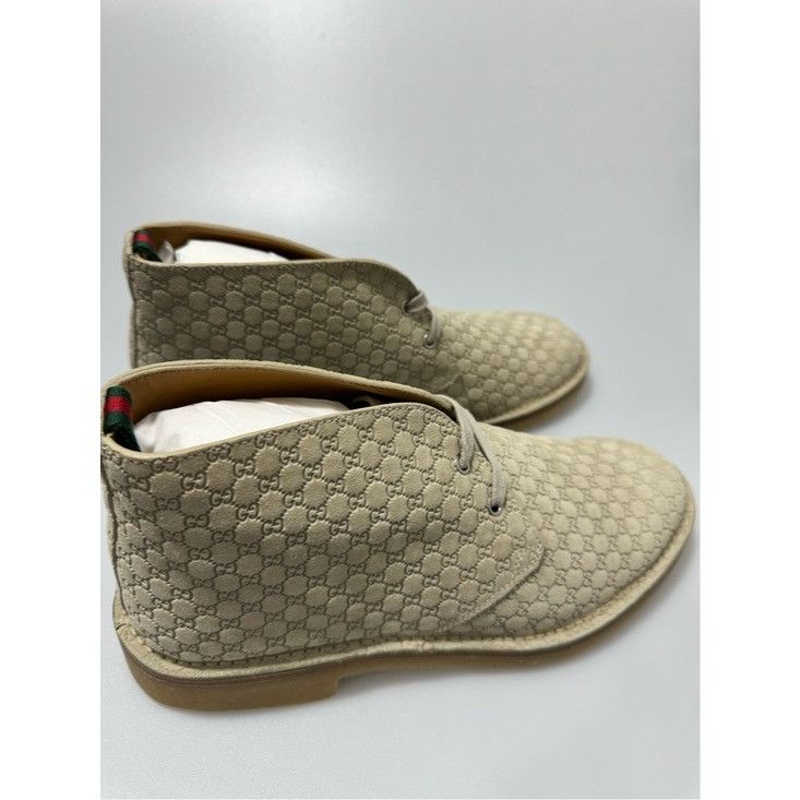 Gucci Gucci GG Suede Desert Boots Men’s 10.5 831283 Size US 10.5 / EU 43-44 - 7 Thumbnail