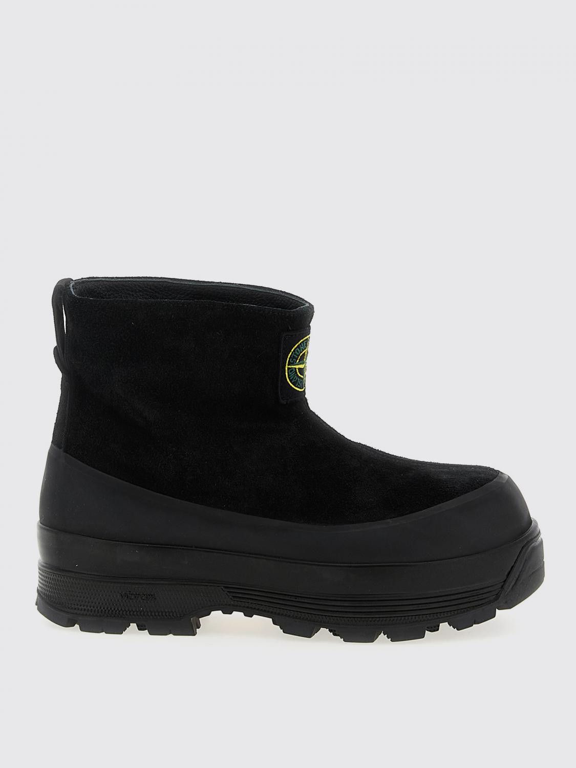 Stone Island Boot Men Black