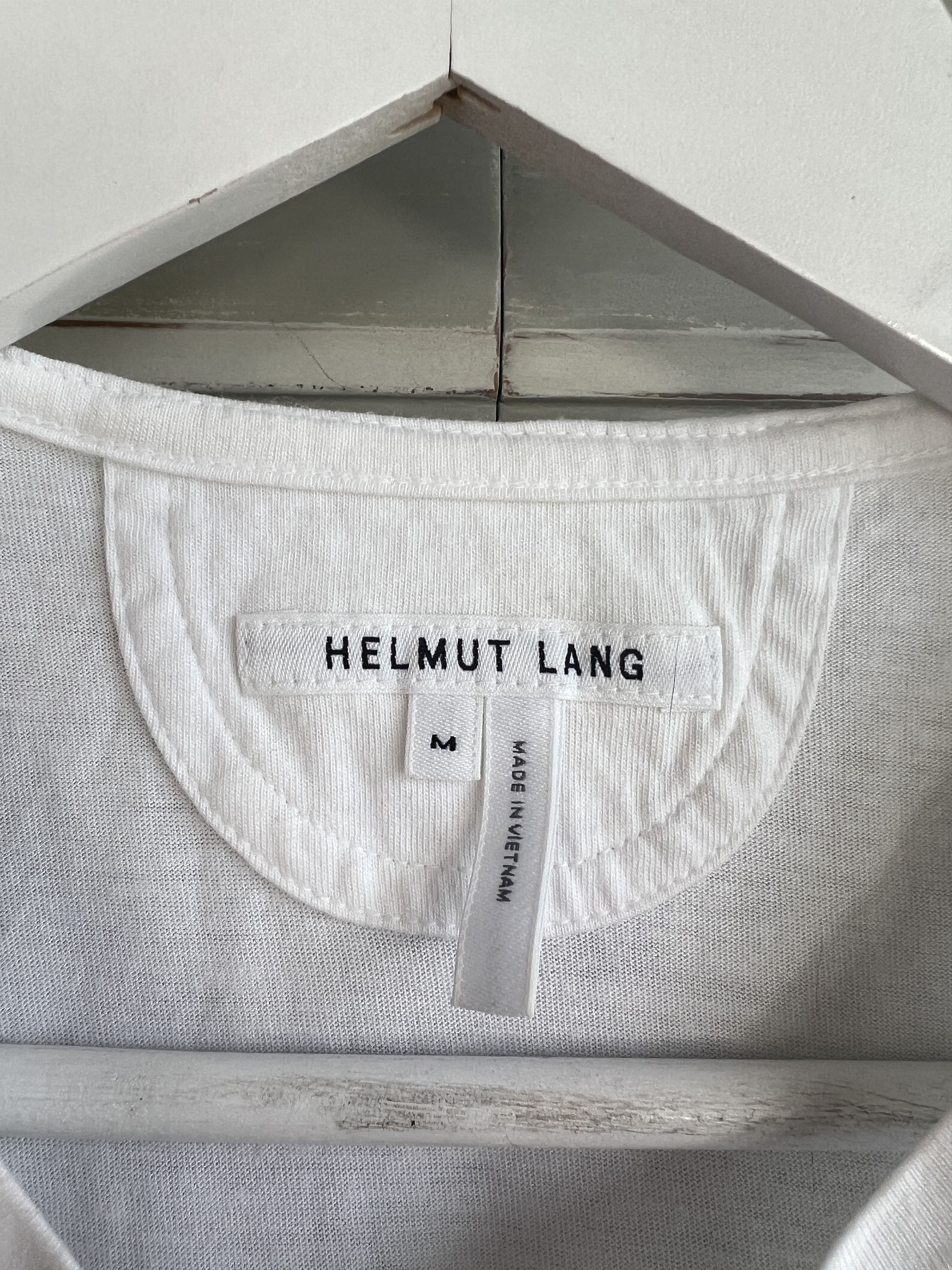 Helmut Lang HELMUT LANG TANK TOPS SIZE M BIG LOGO Size US M / EU 48-50 / 2 - 6 Thumbnail