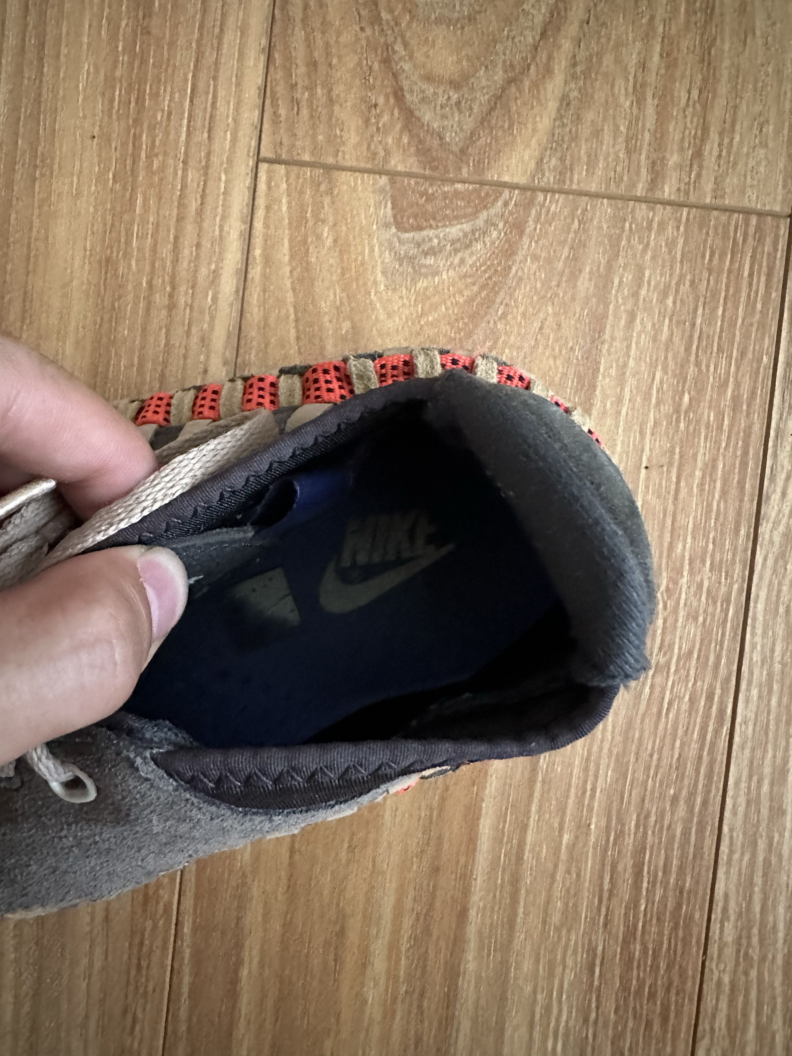 Nike Nike Air Footscape Woven Chukka Knit Midnight Stadium Size US 9.5 / EU 42-43 - 3 Thumbnail