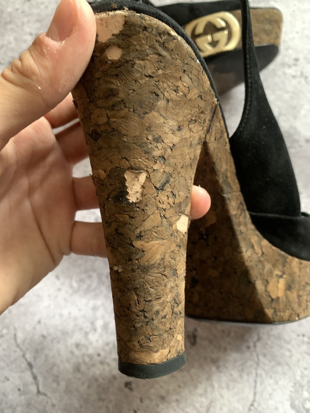 Gucci 🔥GUCCI BY TOM FORM PLATFORM HEELS Size US 8.5 / IT 38.5 - 8 Thumbnail