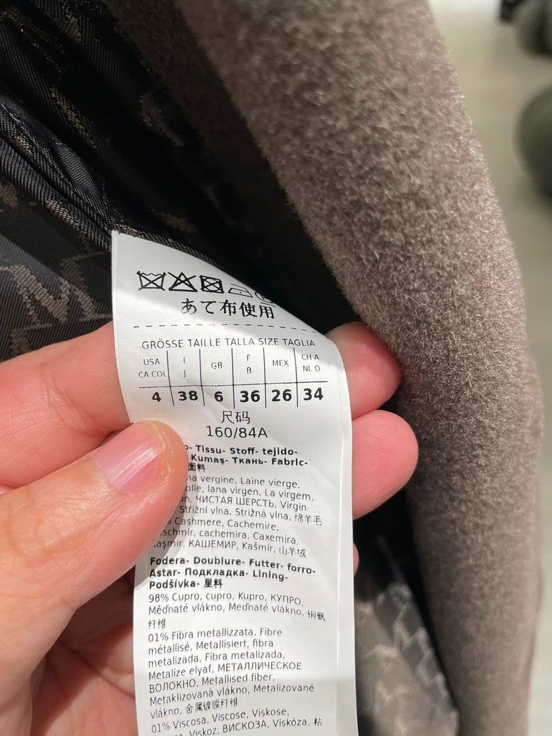 Max Mara Max Mara Hand-sewn cashmere coat Size S / US 4 / IT 40 - 6 Thumbnail