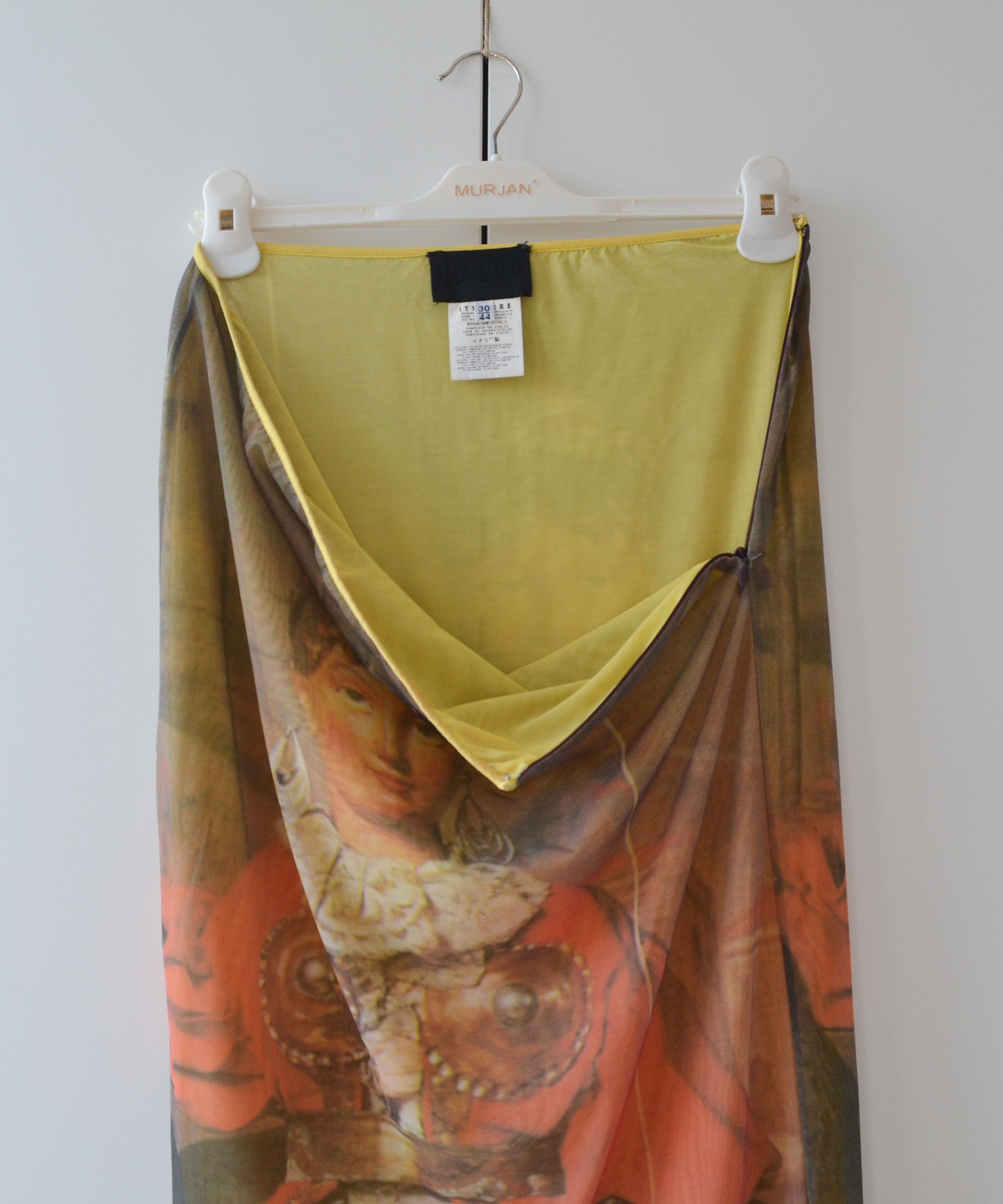 Dolce & Gabbana DOLCE GABBANA Top T Shirt Skirt Set Queen Mesh y2k D&G Size 30" / US 8 / IT 44 - 10 Thumbnail