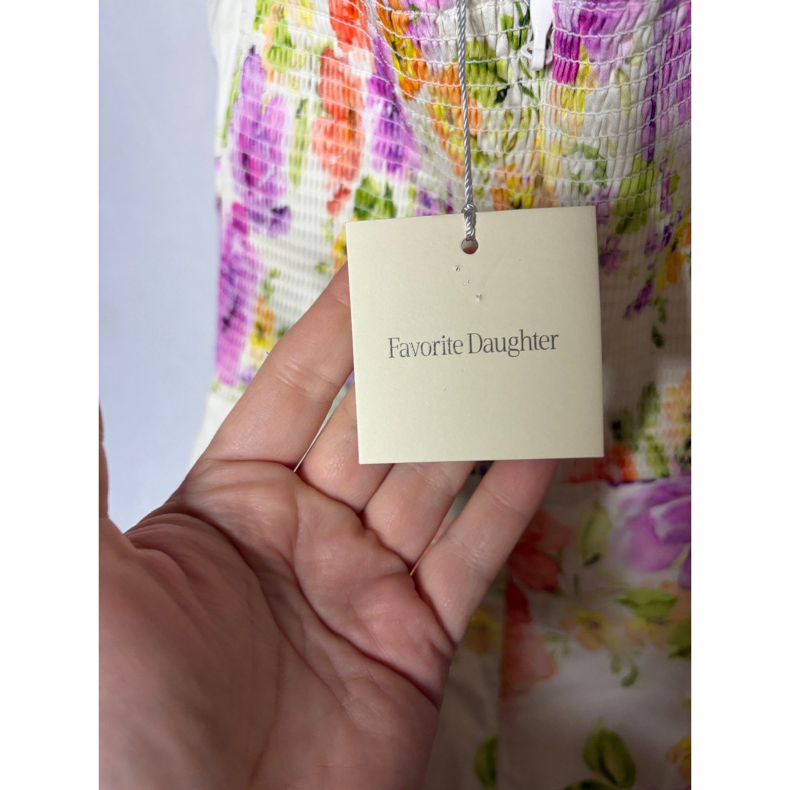 New The Favorite Daughter Floral Halting Traffic Midi Dress