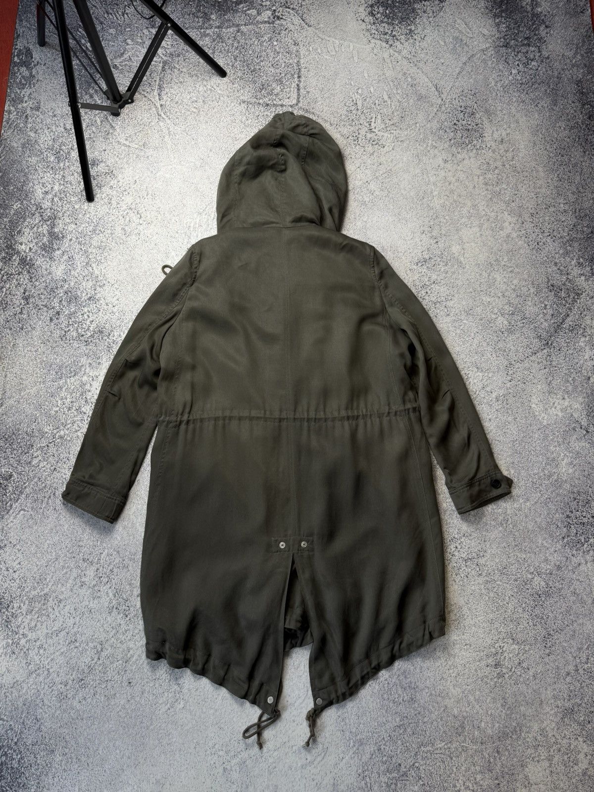 Allsaints Vintage ALLSAINTS PORTERE KHAKI PARKA COAT Japanese Y2K Size L / US 10 / IT 46 - 19 Thumbnail