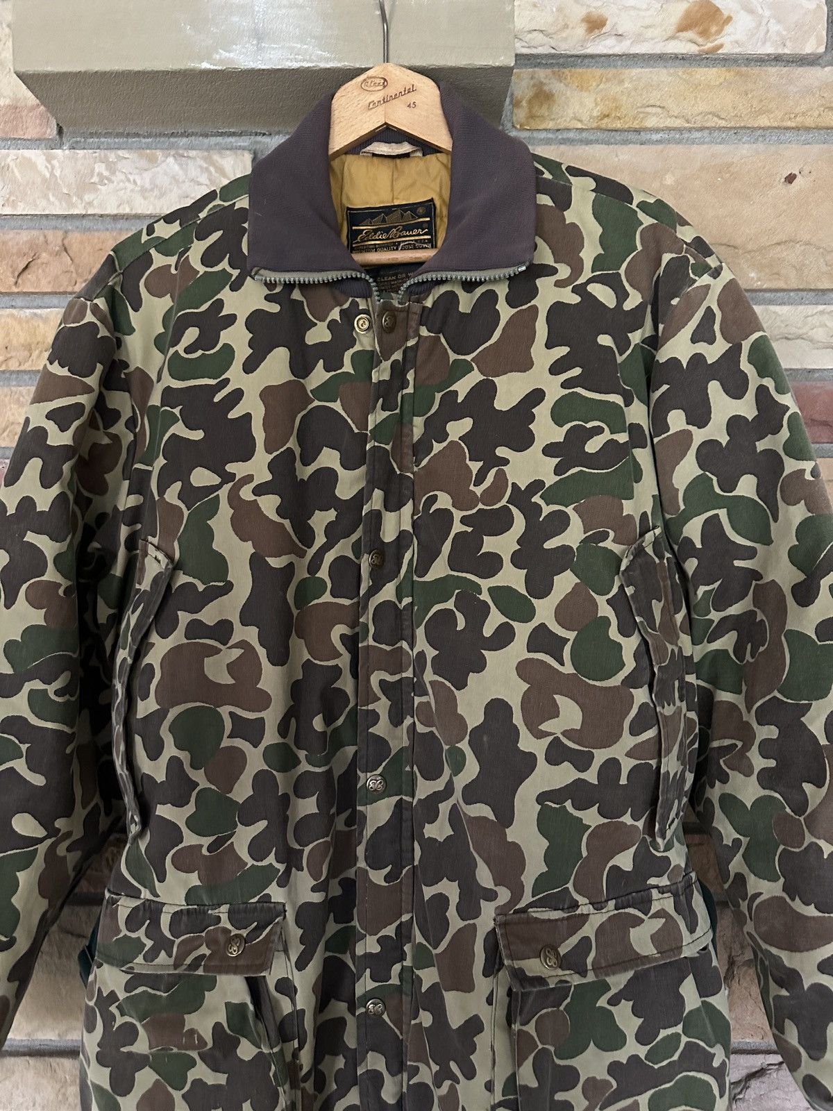 Eddie Bauer Vintage Eddie Bauer Duck Camo Insulated Coveralls Size US 36 / EU 52 - 3 Thumbnail