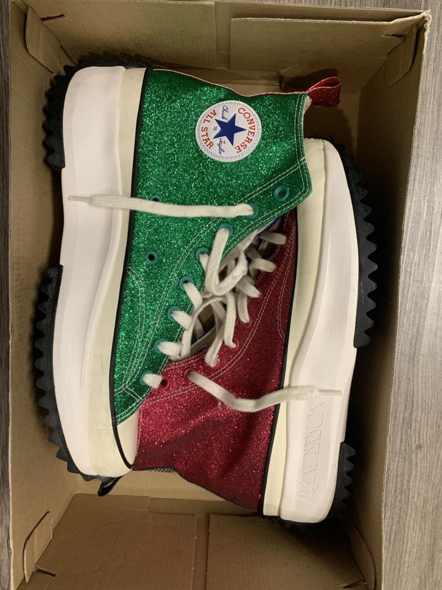 image of Converse x J W Anderson J.w Anderson Chuck Taylor High Shoes in Blue, Men's (Size 10)