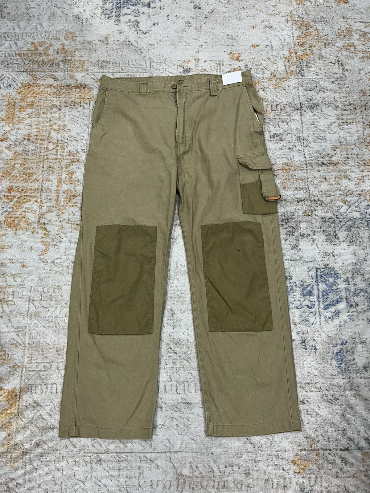 Japanese Brand Hard Yakka double knee cell pocket cargo canvas duck Size US 38 / EU 54 - 1 Thumbnail